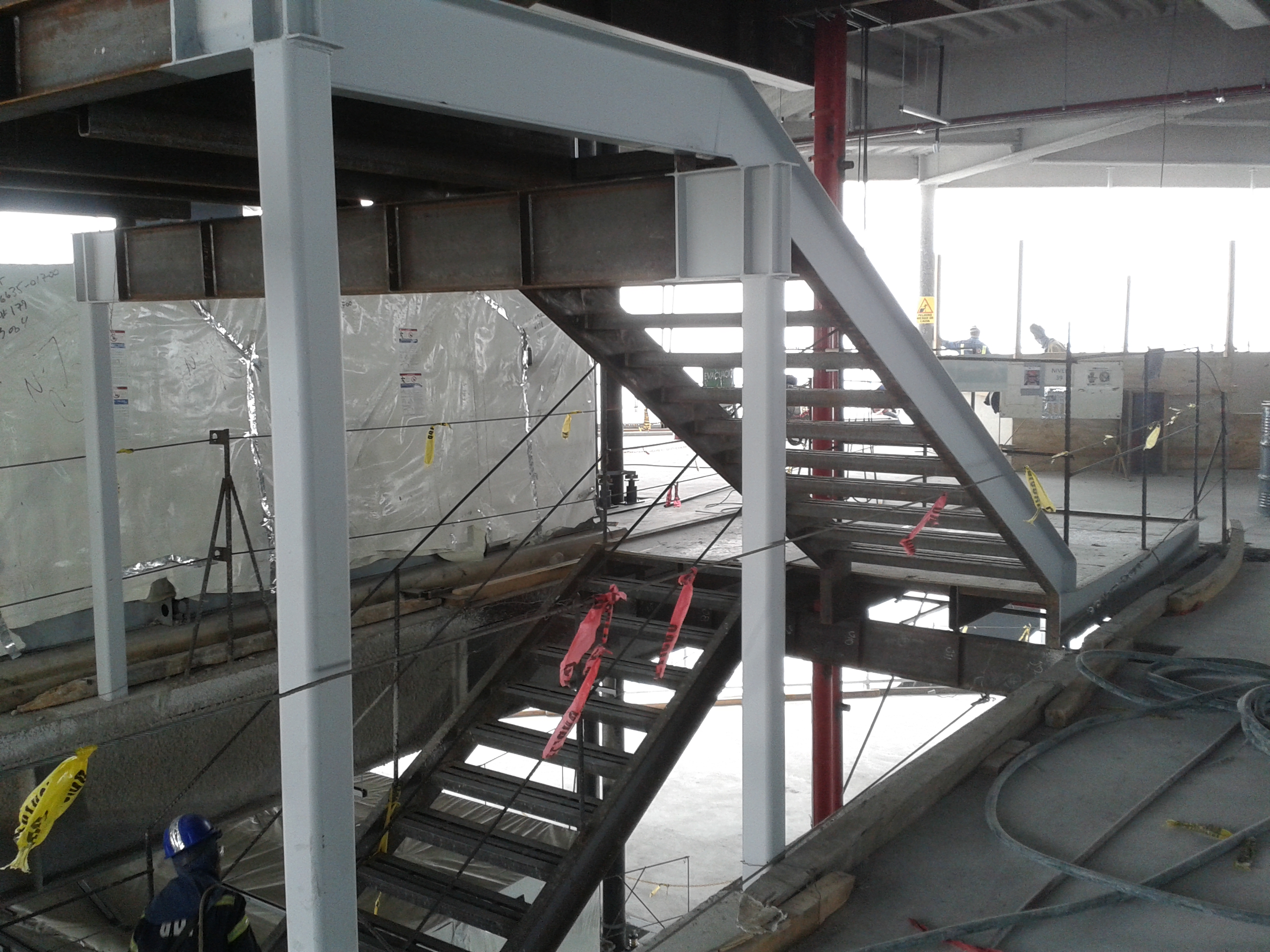 Escaleras metálicas