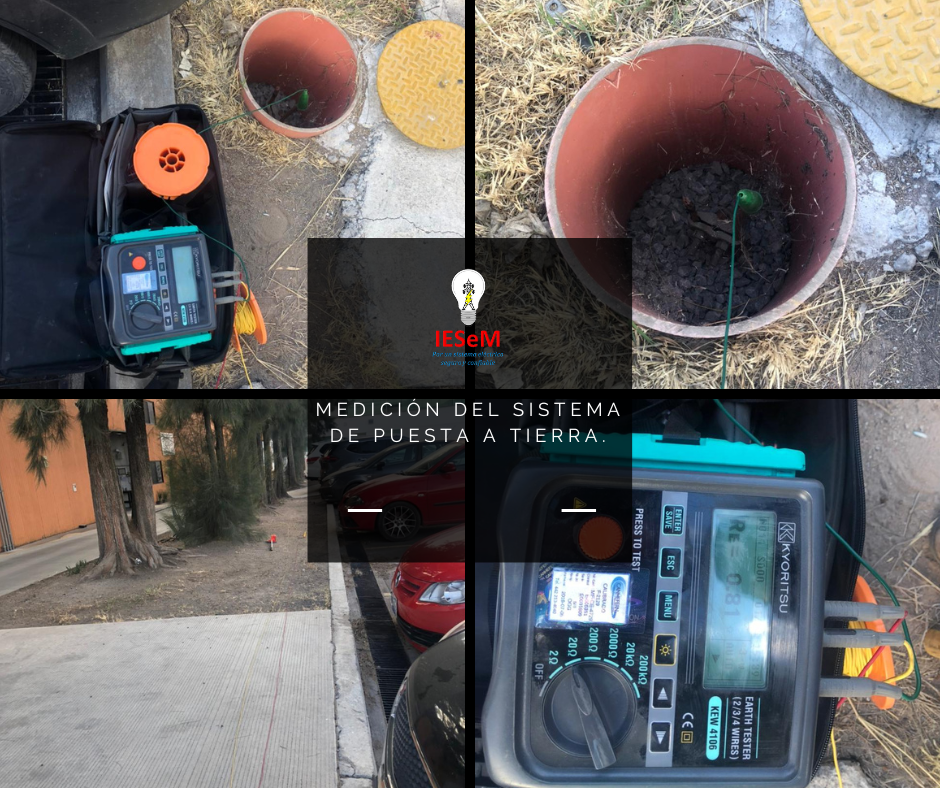 Medición de tierra, tierra física, tierra.